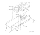 GE ZDP30L4H2SS door latch diagram