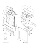 Escutcheon & door assembly