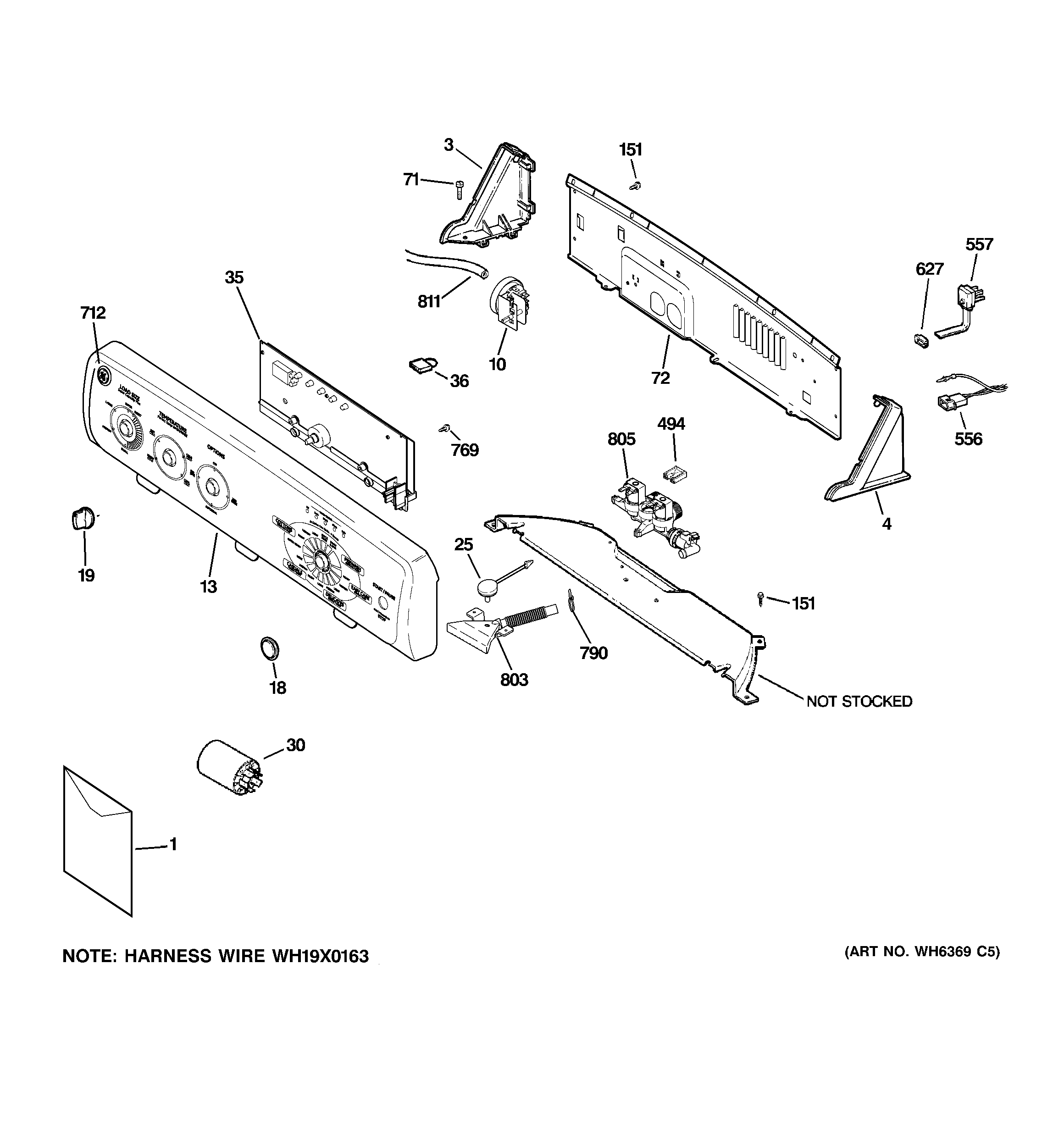 Controls & backsplash