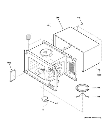 Oven cavity parts