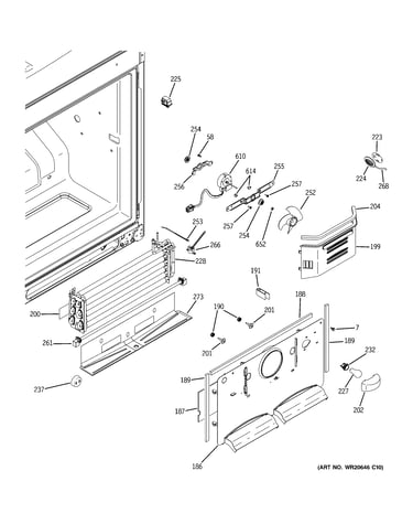 Freezer section