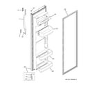 Hotpoint HSM25GFTJSA fresh food door diagram