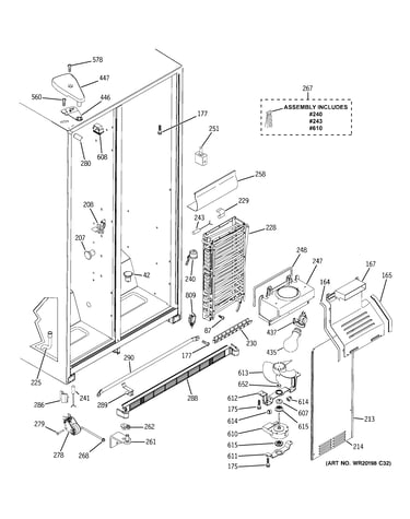 Freezer section