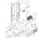 Hotpoint HSS22GFTNWW sealed system & mother board diagram