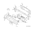 GE PCB909DP2WW control panel diagram