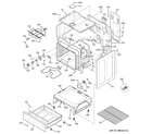 GE JBP28GR1SA body parts diagram