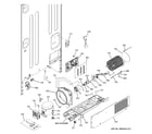 GE PDCS1NCZALSS machine compartment diagram