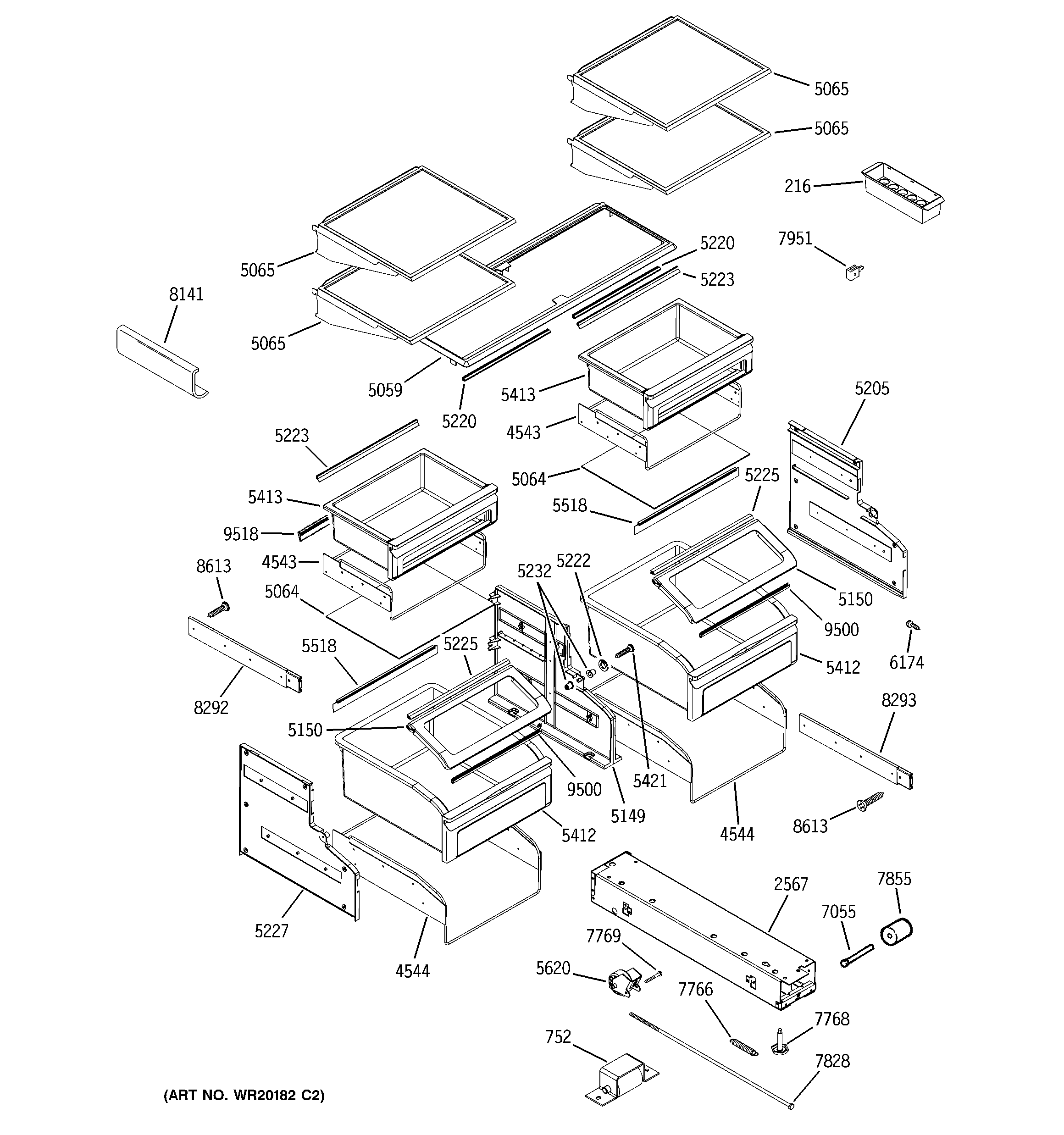 SHELVES & DRAWERS