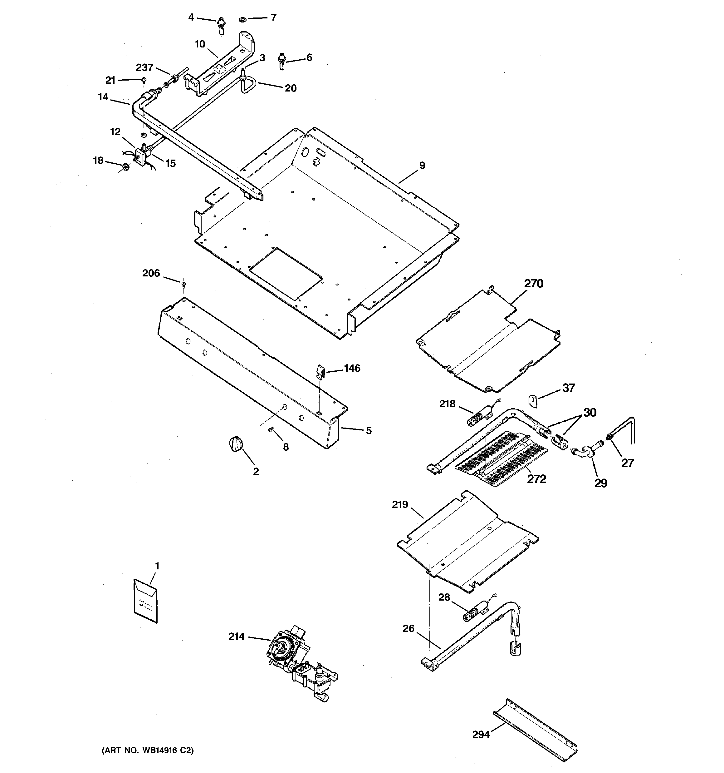 Gas & burner parts