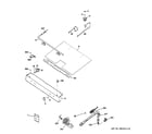 GE JGBS19DEN6BB gas & burner parts diagram