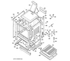 GE JGBS19DEN6BB body parts diagram