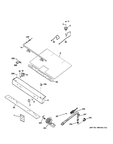 Gas & burner parts