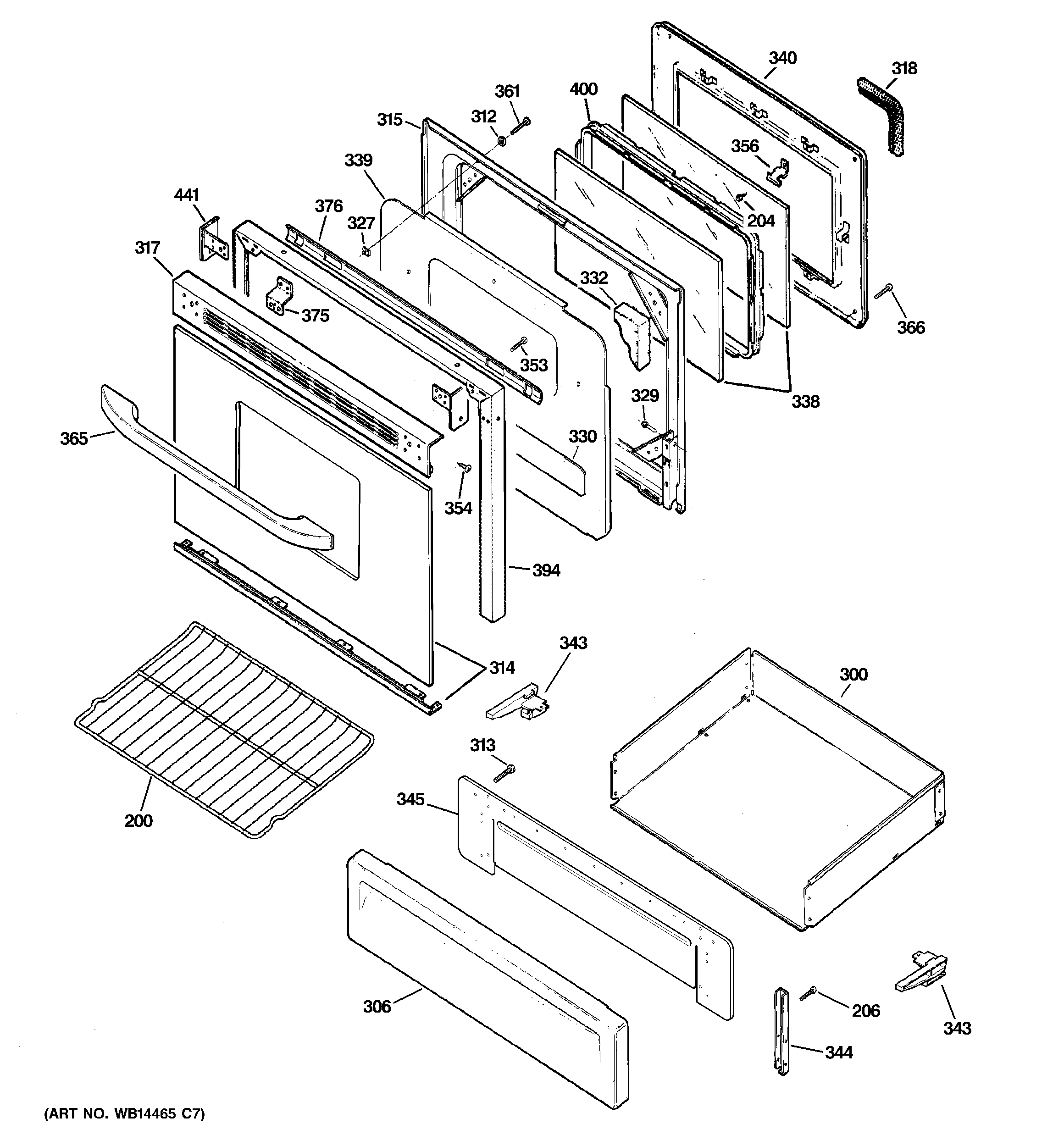 Door & drawer parts