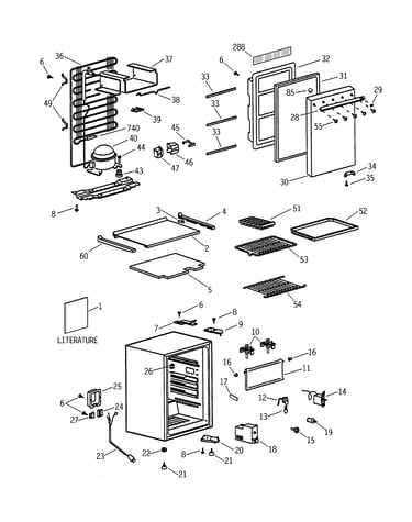 Refrigerator parts