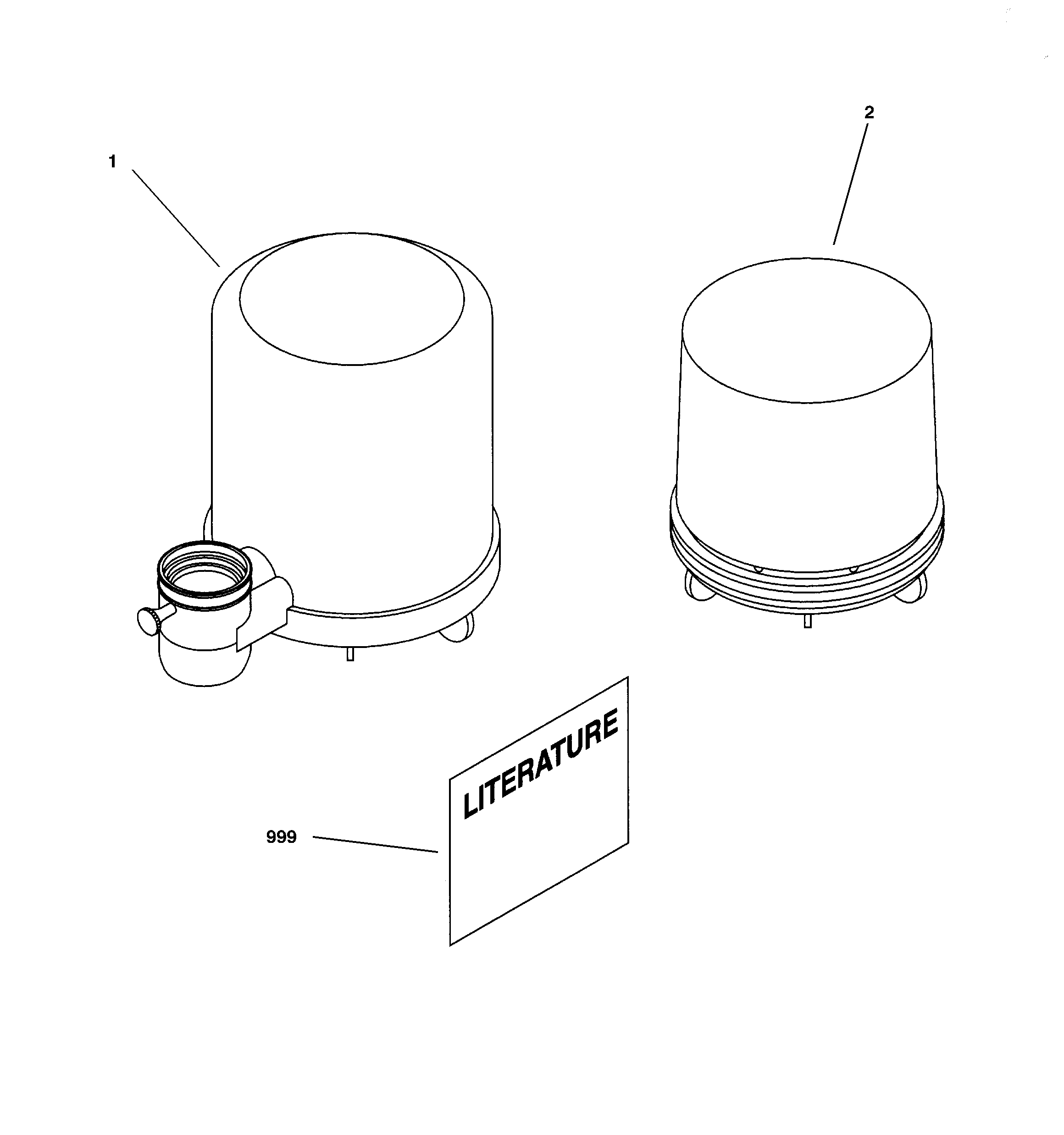 Faucet mount filtration system