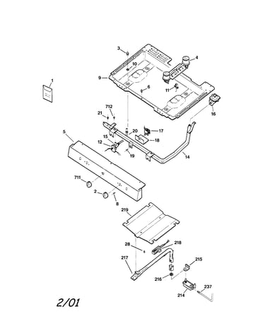 Gas & burner parts