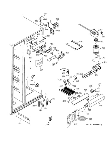 Freezer section
