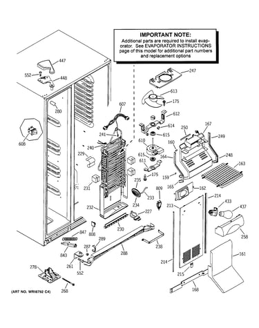 Freezer section