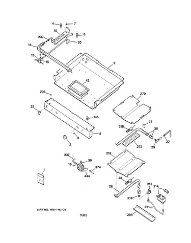 Gas burner parts