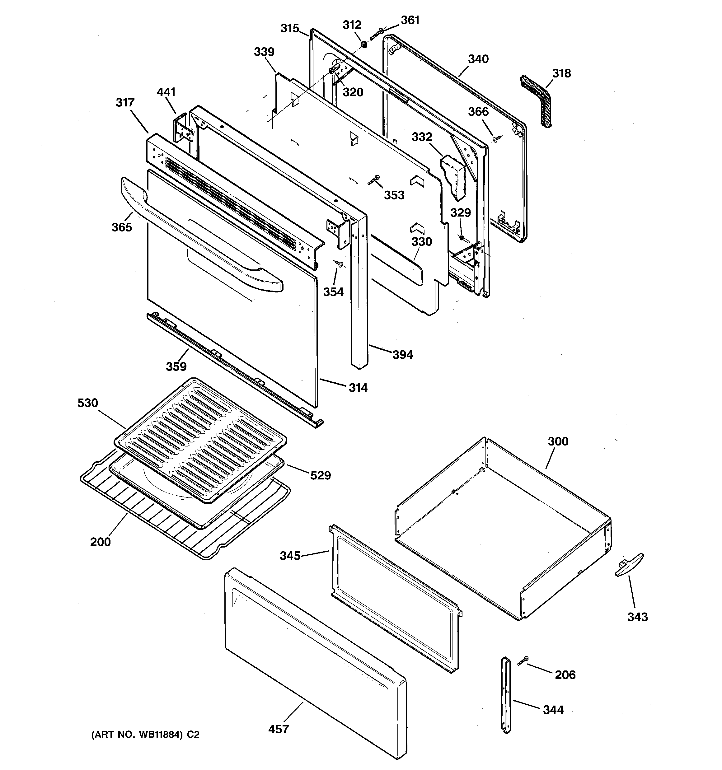 Door & drawer parts