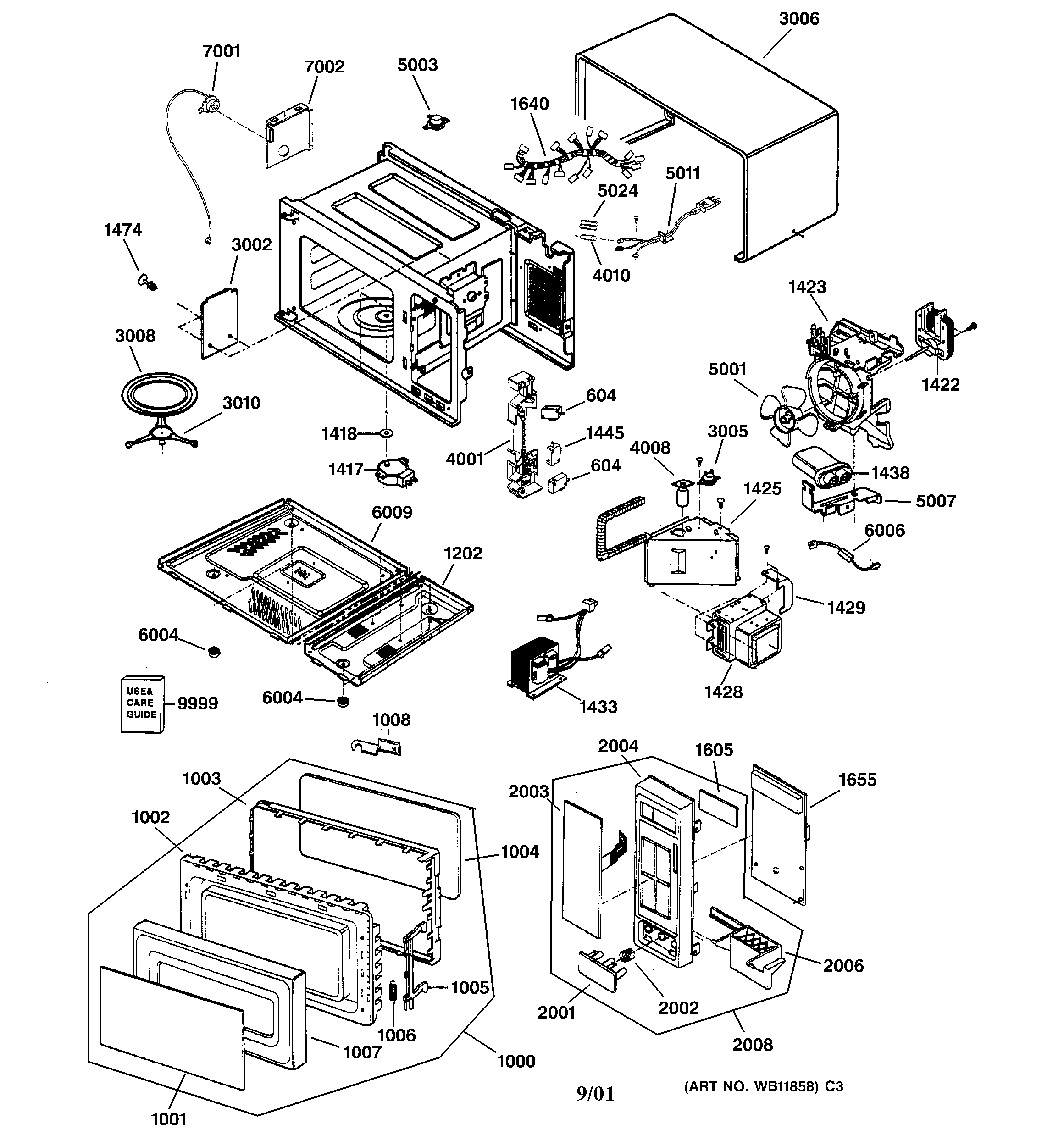 MICROWAVE PARTS