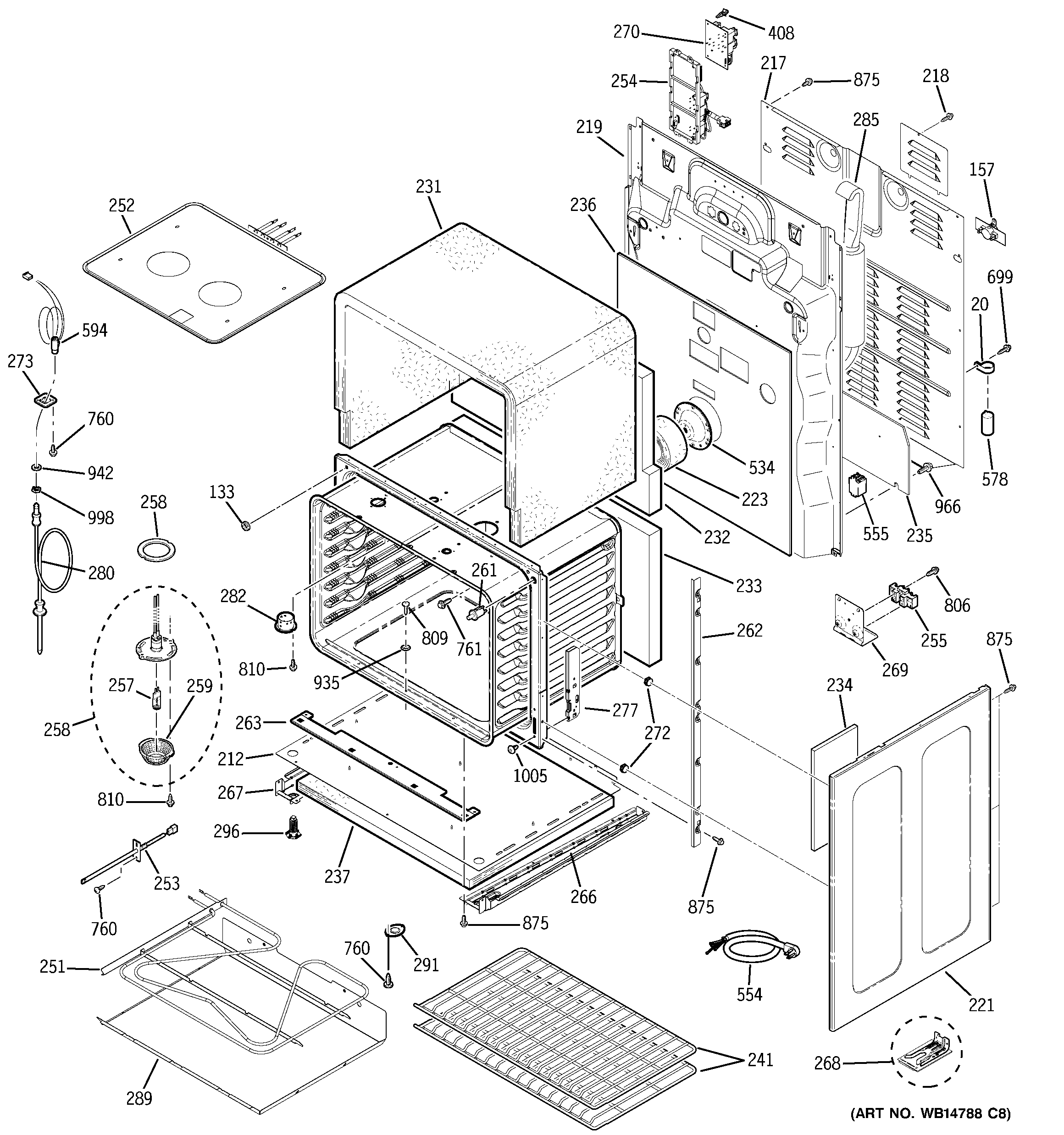 Lower oven