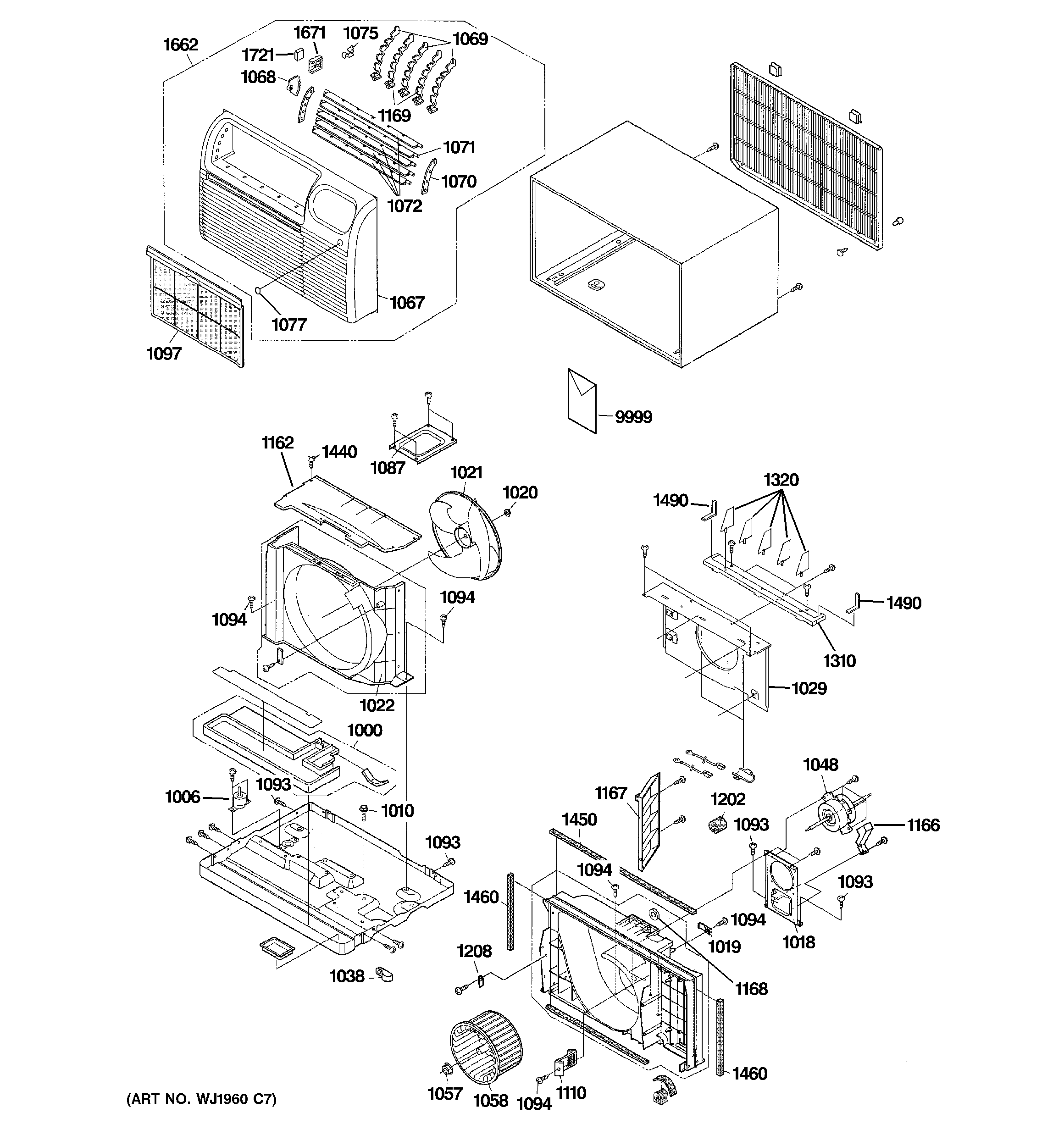 Cabinet & components