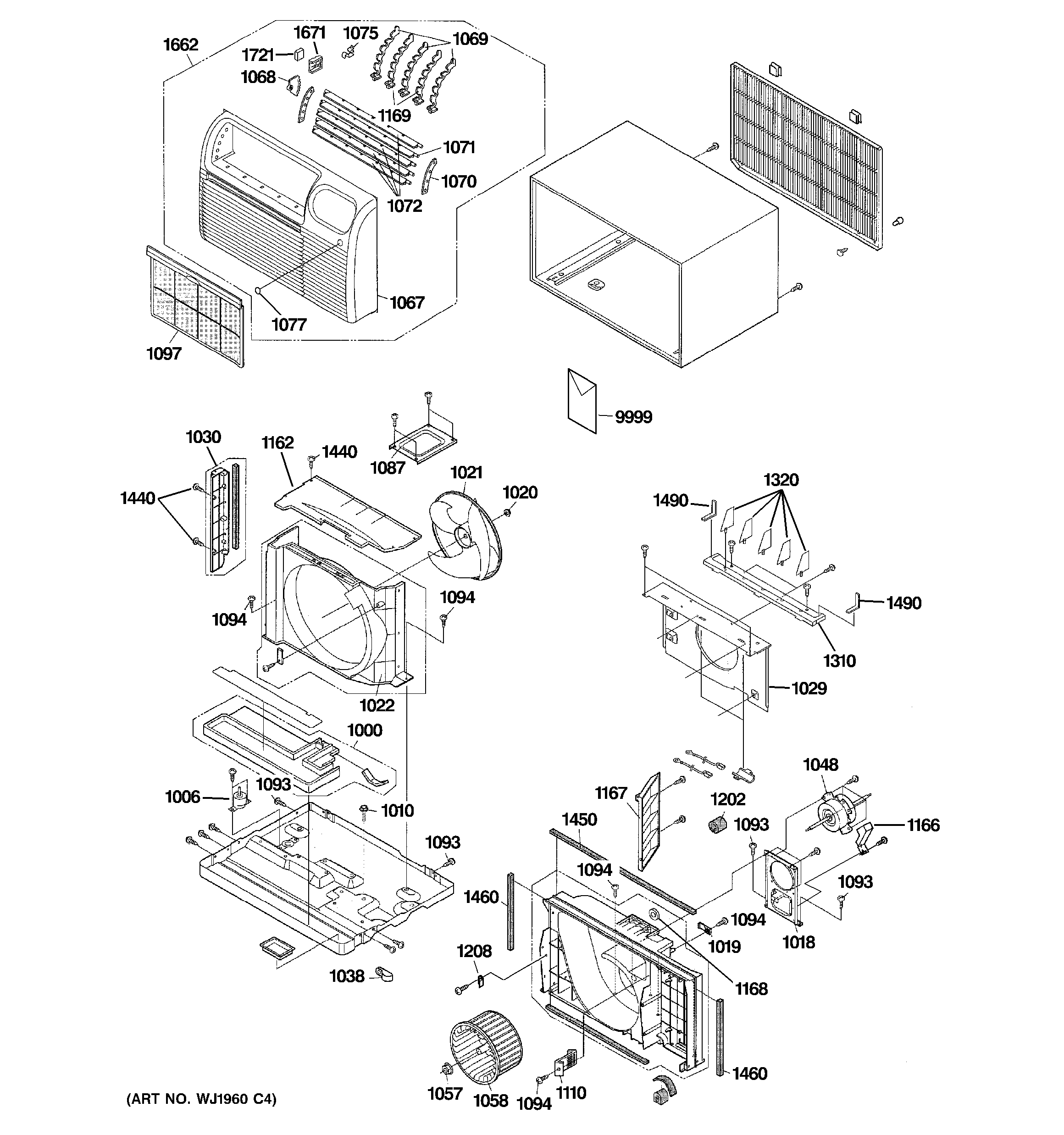 Cabinet & components