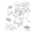 GE JB640MR1BS body parts diagram