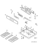 Control panel & cooktop