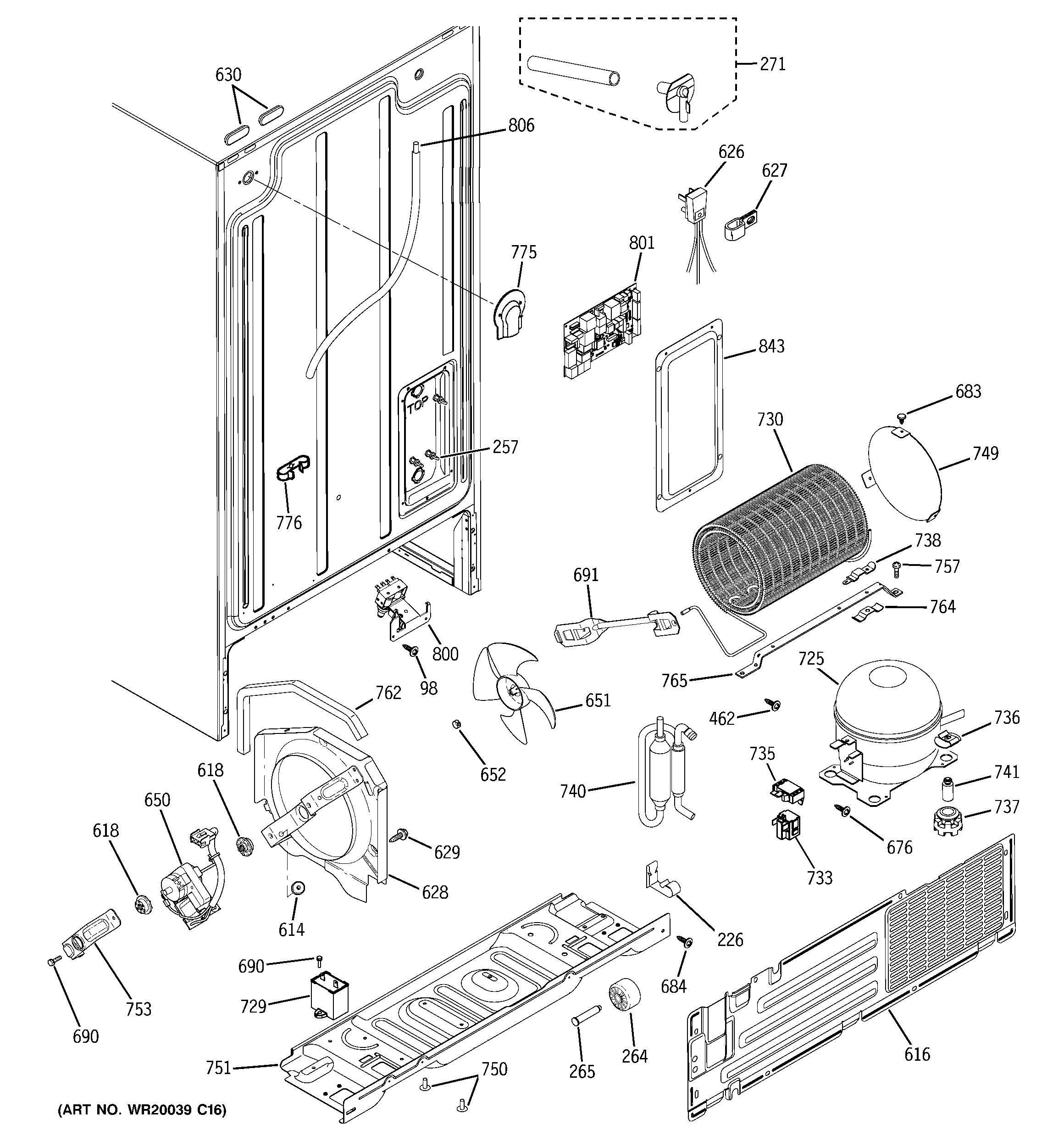 SEALED SYSTEM & MOTHER BOARD