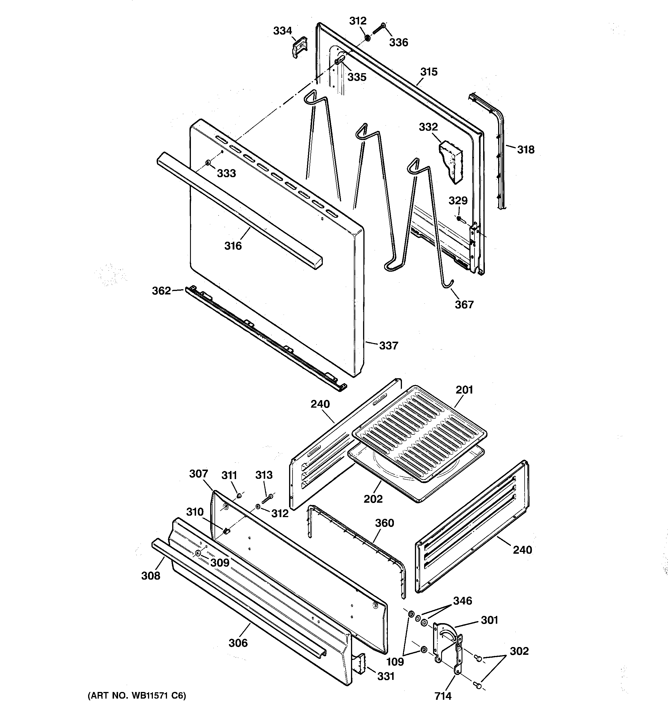 Door & drawer parts