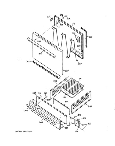 Door & drawer parts