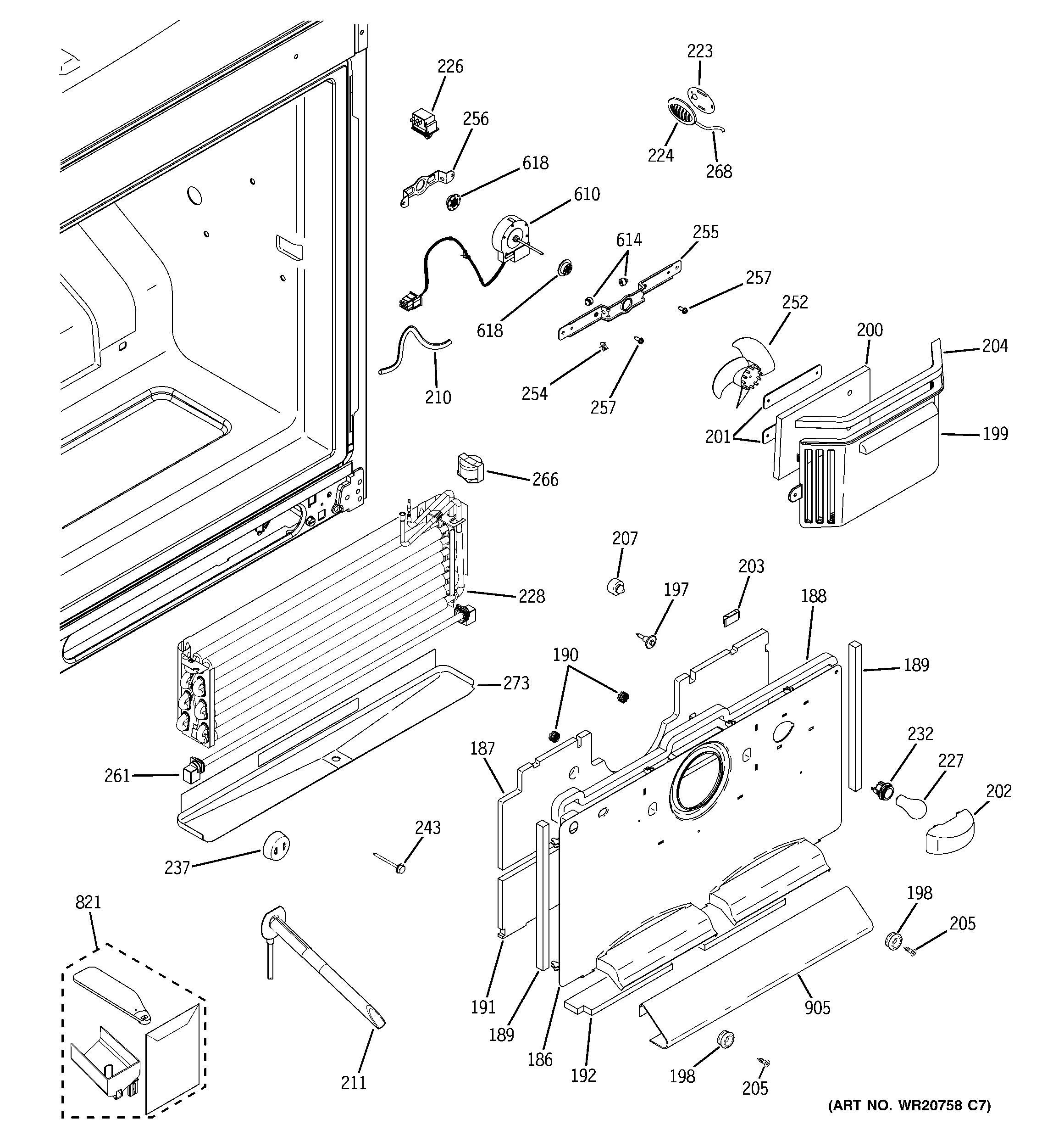 Freezer section