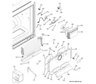 GE PDCE1NBZAJSS freezer section diagram