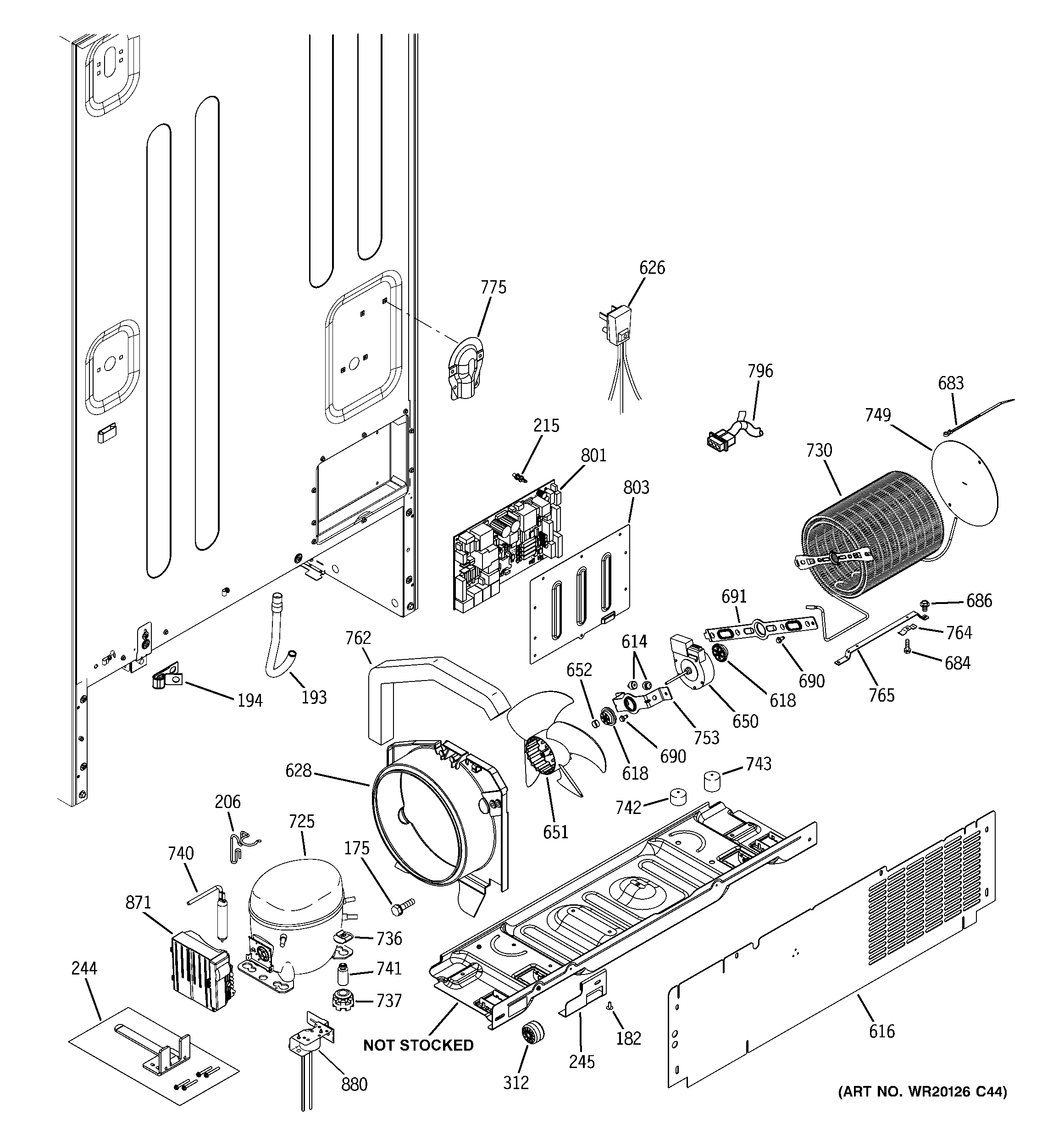 Machine compartment