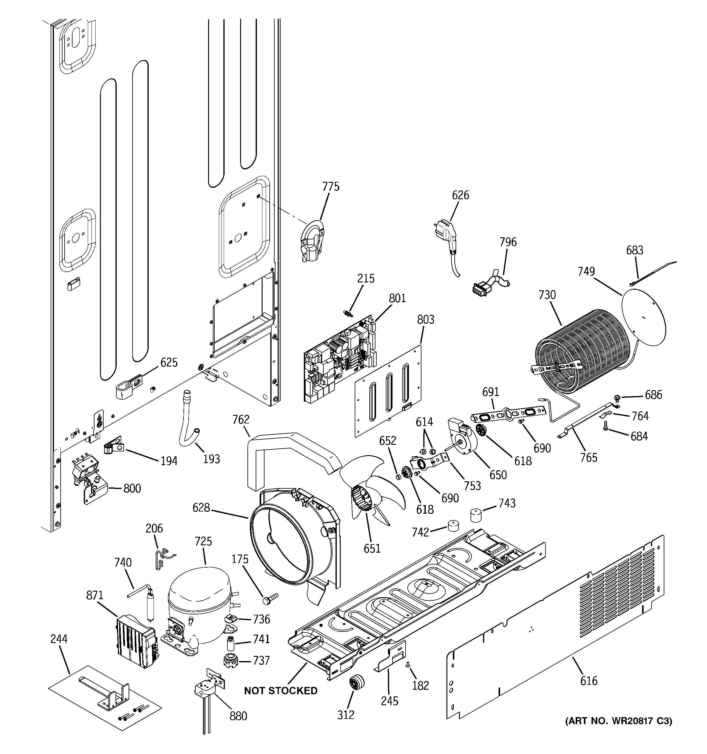 Machine compartment