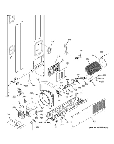 Machine compartment