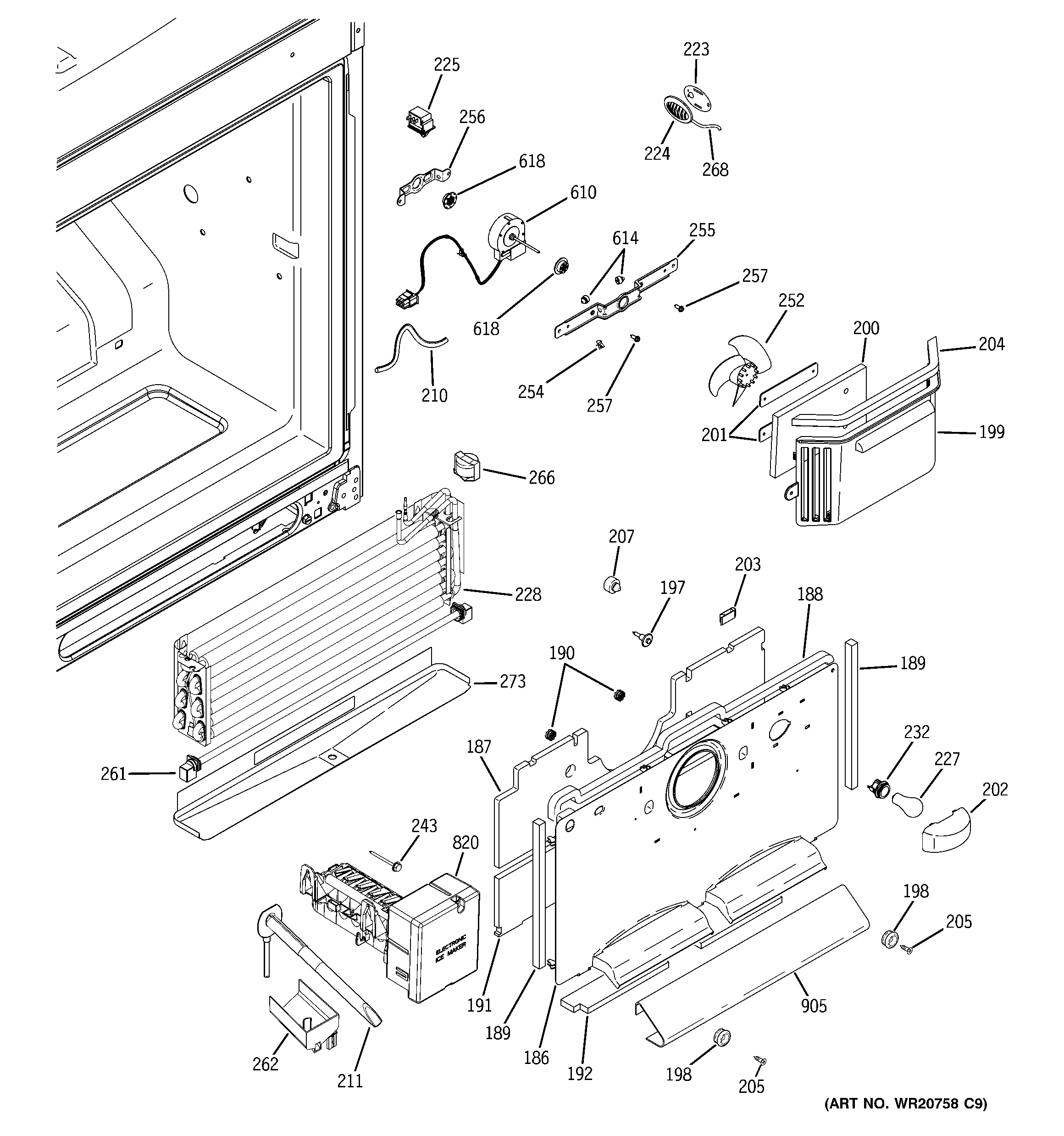 Freezer section