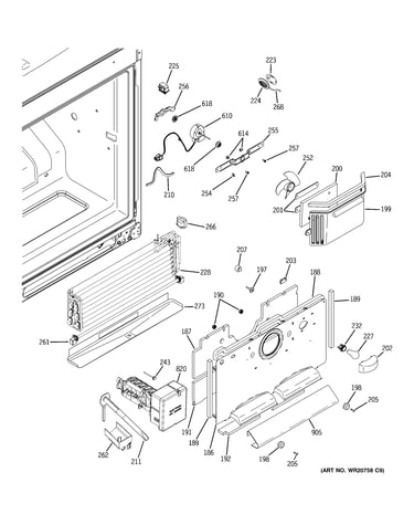 Freezer section