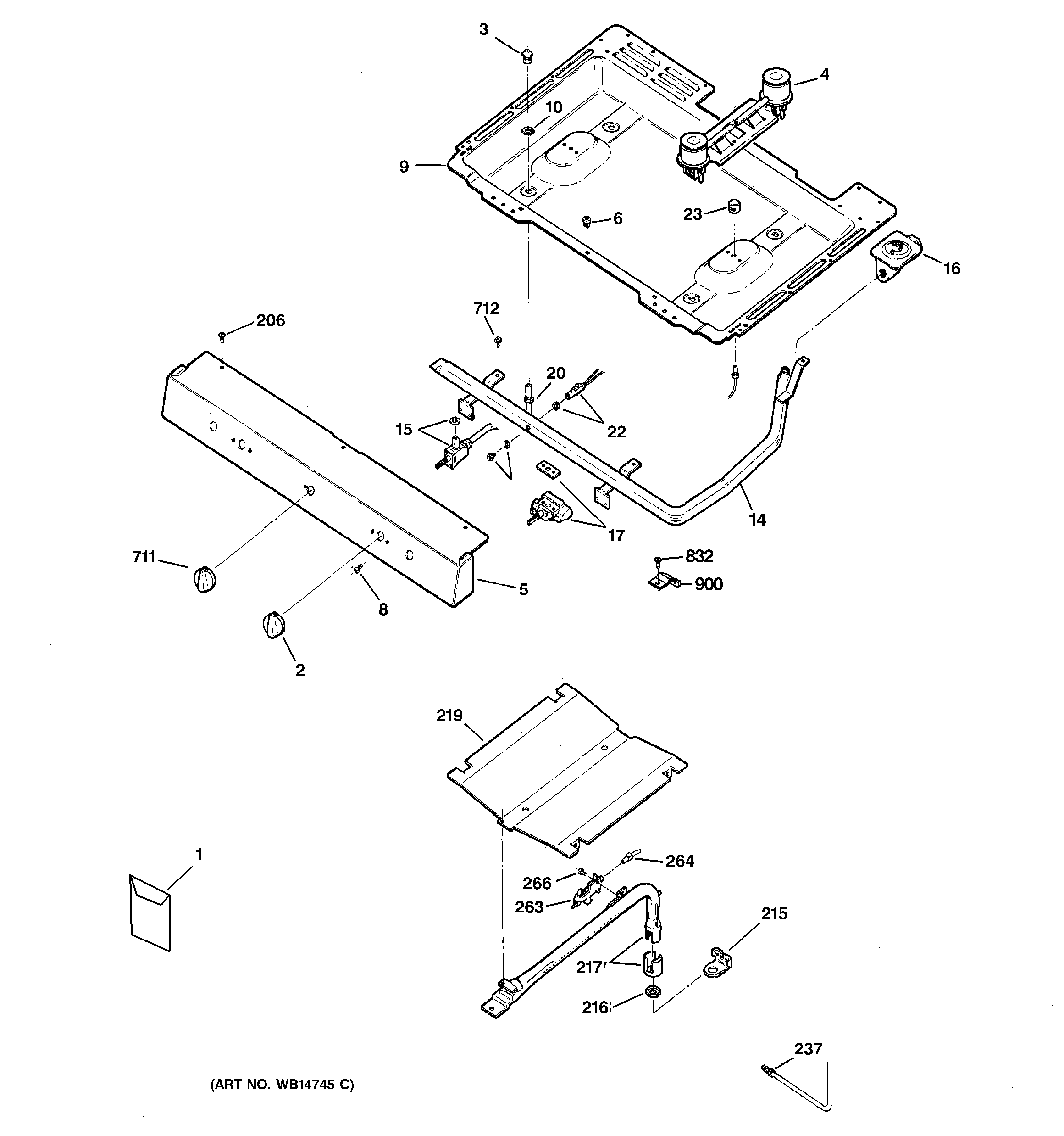 Gas & burner parts