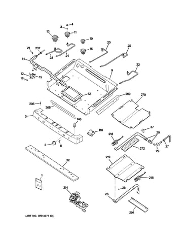 Gas & burner parts