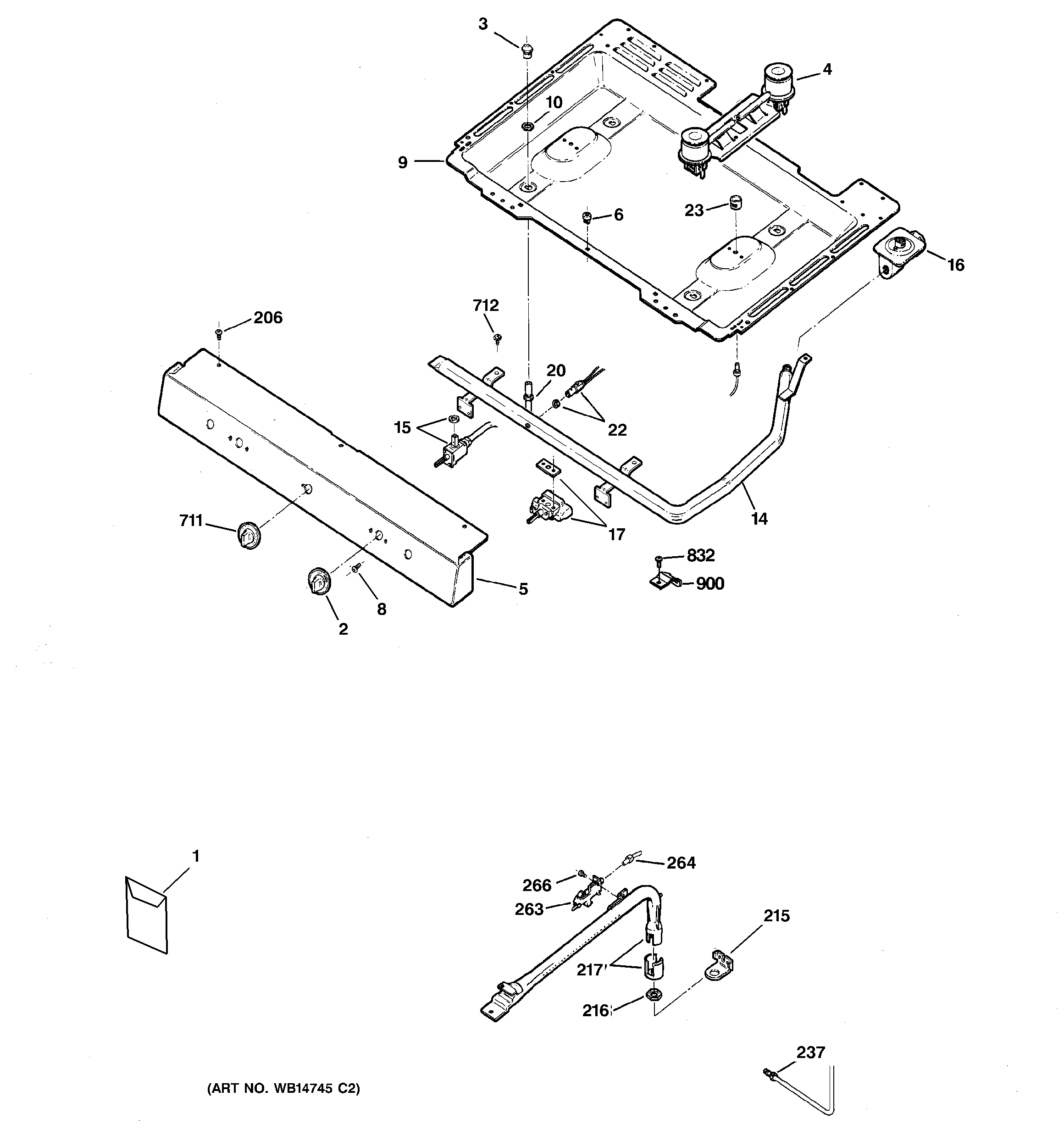 Gas & burner parts