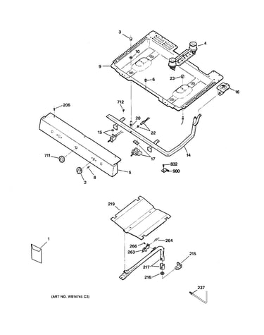 Gas & burner parts