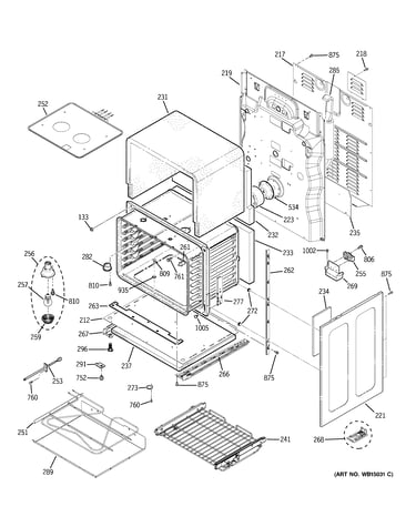 Lower oven
