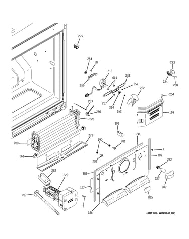 Freezer section