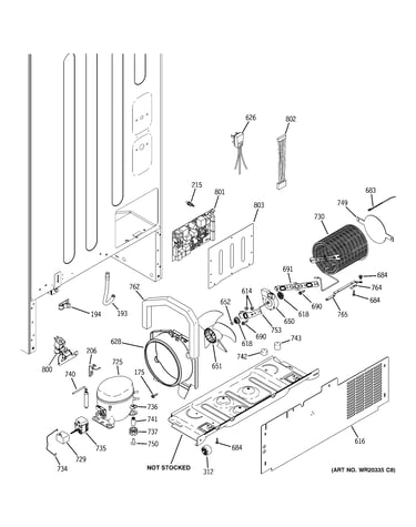Machine compartment