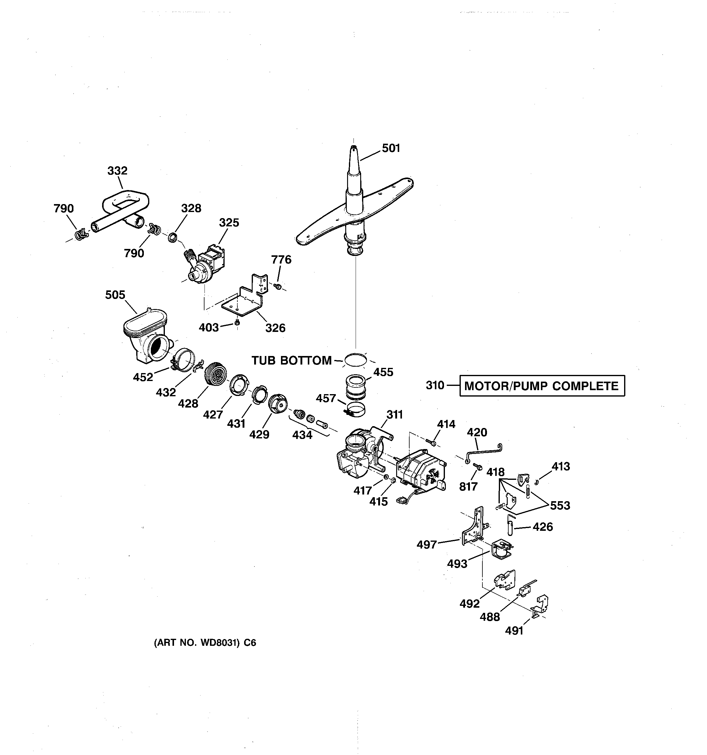 MOTOR-PUMP MECHANISM