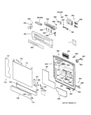 Escutcheon & door assembly