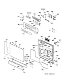 Escutcheon & door assembly